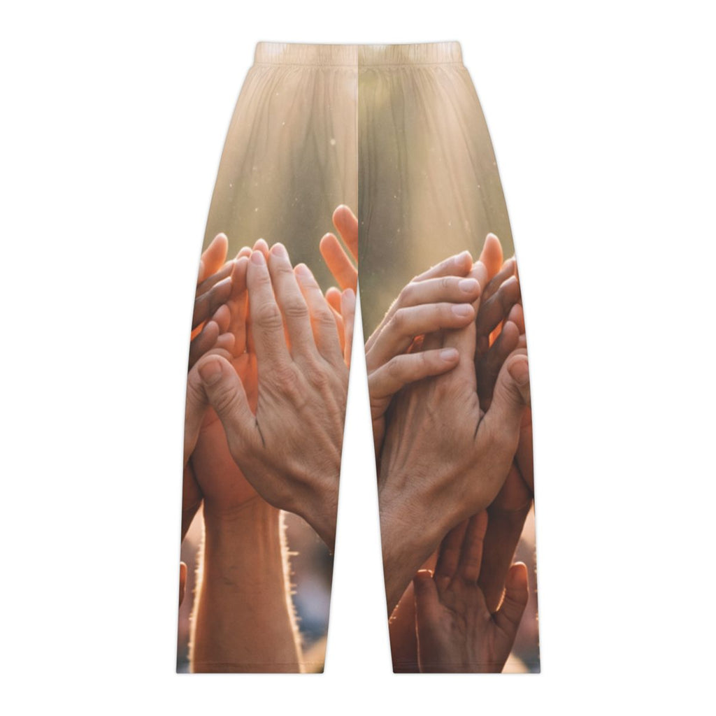 Women's Pajama Pants - Golden Rays of Unity Wall Art |...