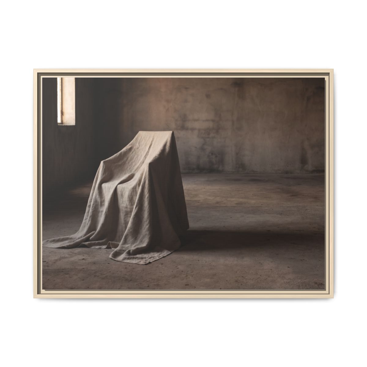 Framed Matte Canvas - Echoes of Calm