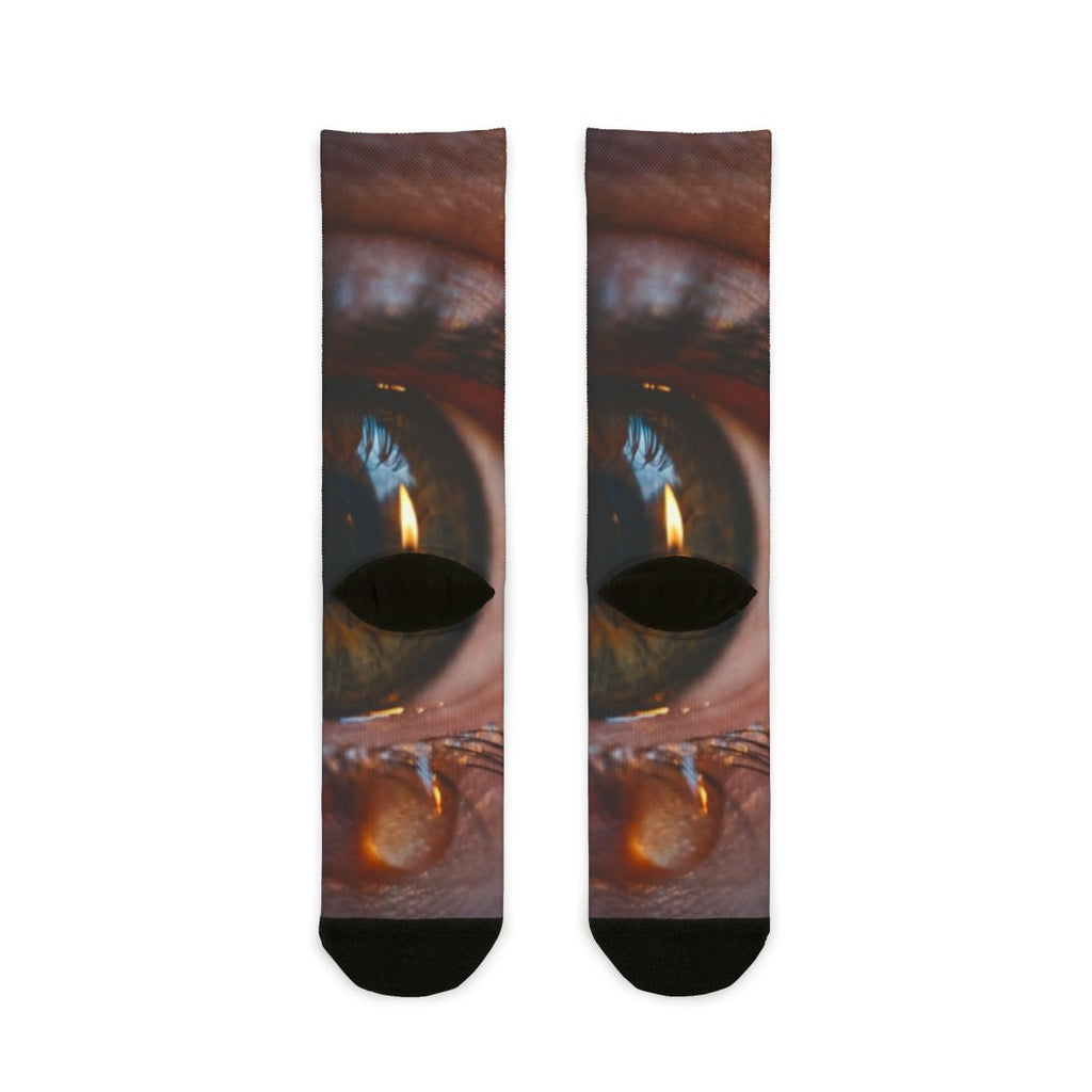 Sublimation Crew Socks - Eye Aesthetic