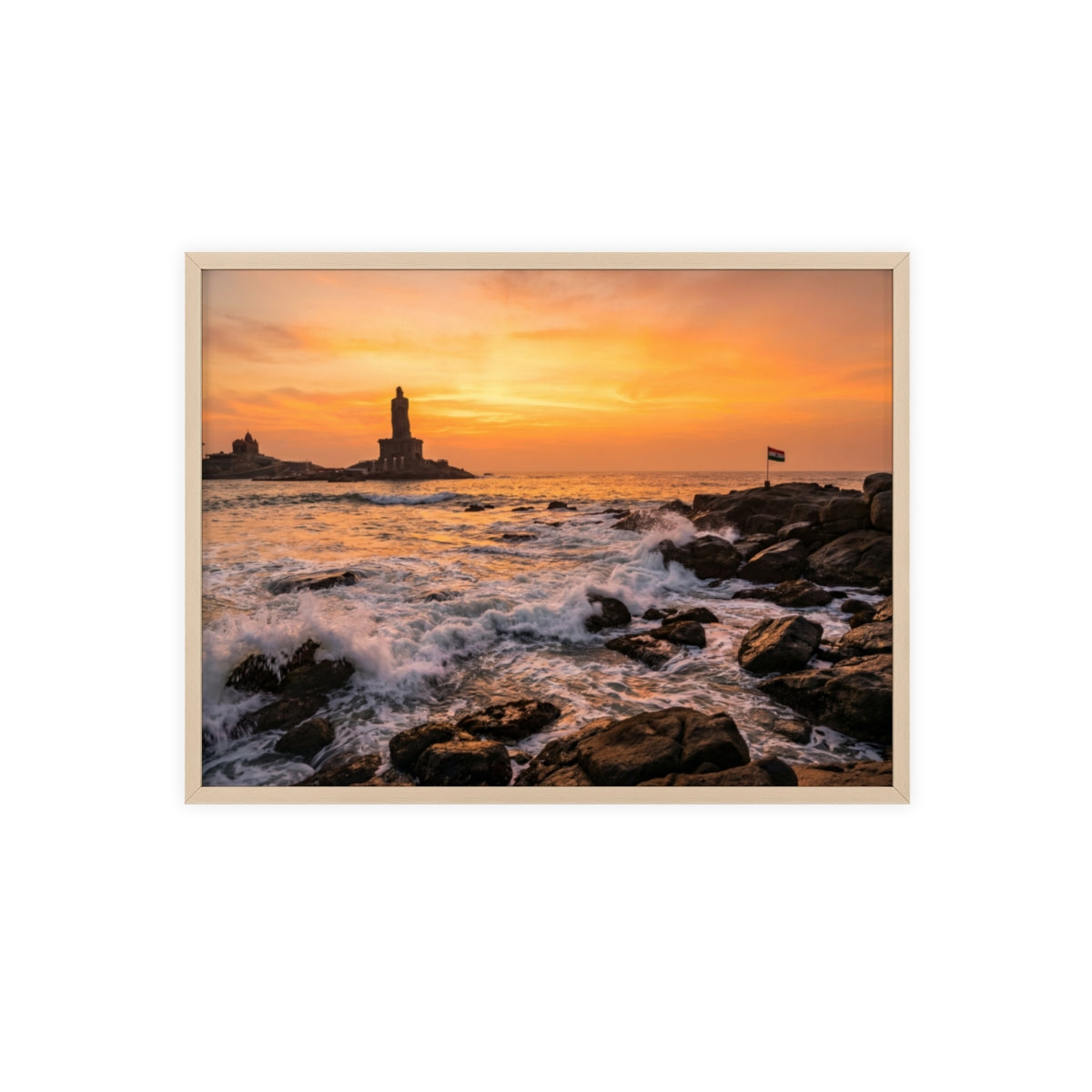 Framed Poster - Golden Hour Horizon