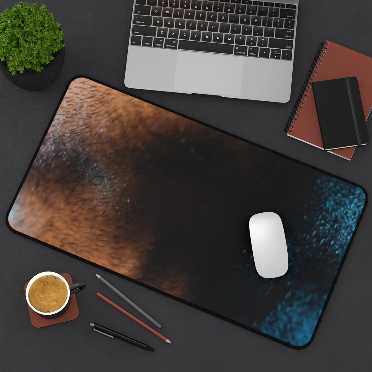 Desk Mat - Neon Edge Workstation