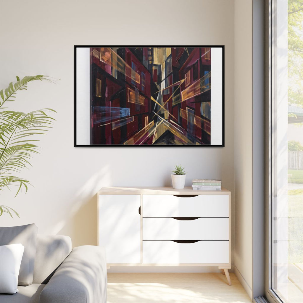 Framed Matte Canvas - Urban Perspective (10×8, 12×9, 14×11...