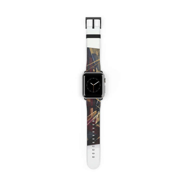 سوار Apple Watch - خطوط أخاديد منتصف الليل