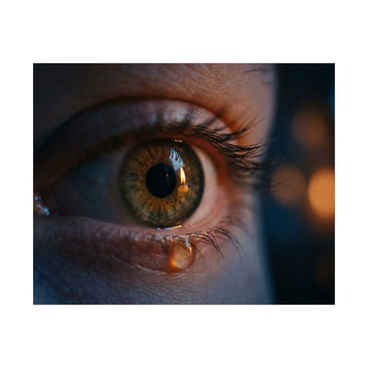 Unframed Posters - Luminous Tear Art