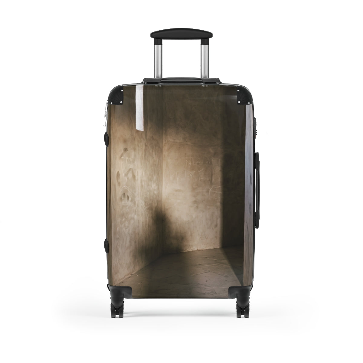Suitcase - Shadows of the Citadel moody architectural print...