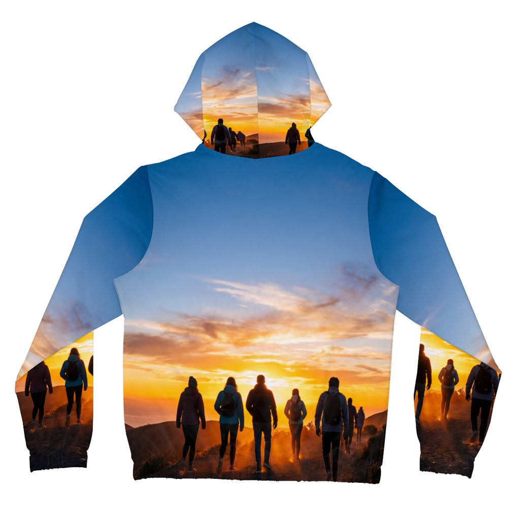 Kapuzenjacke mit durchgehendem Reißverschluss für Damen – Sunrise Trail