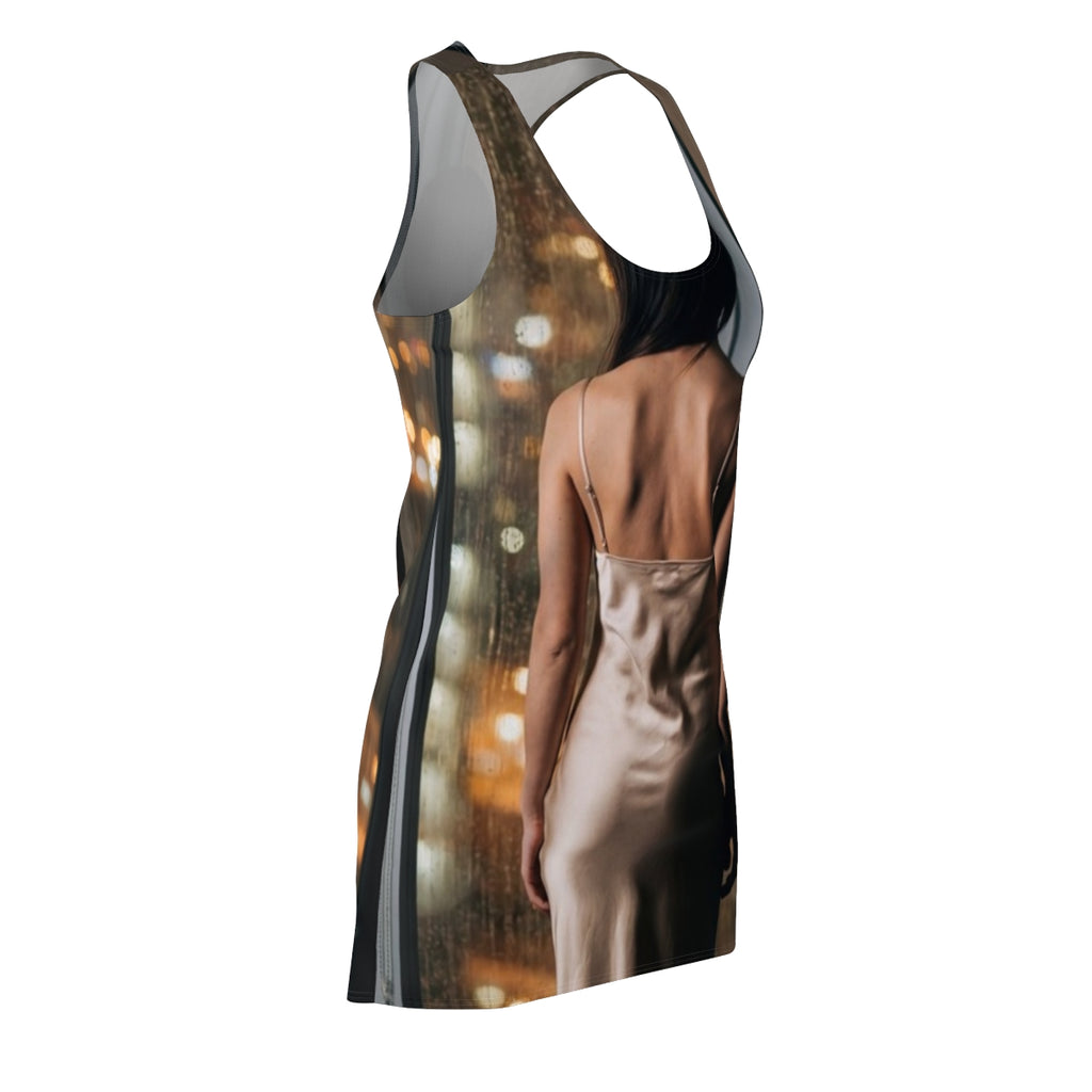 Women's Racerback Dress - Rainscape Silhouette | Echovira...