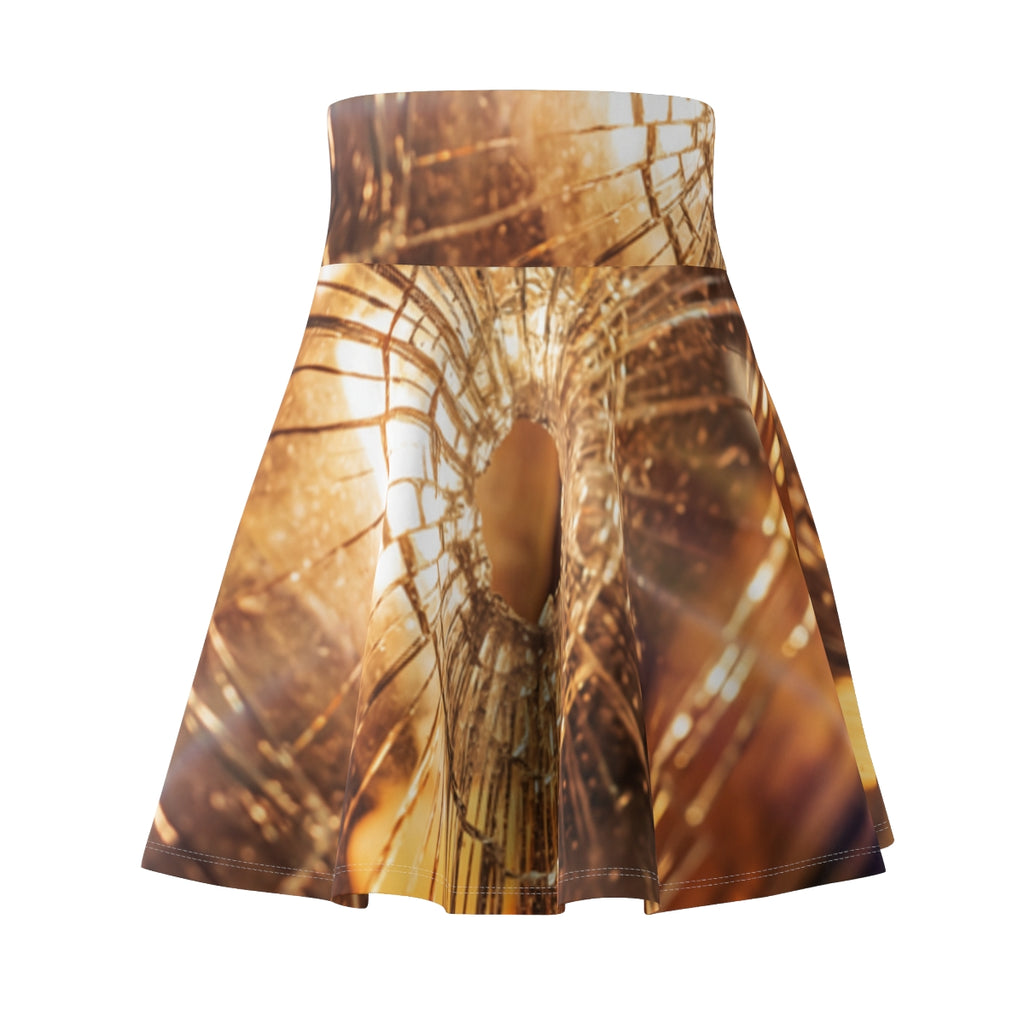 Women's Skater Skirt - Cinematic Glow