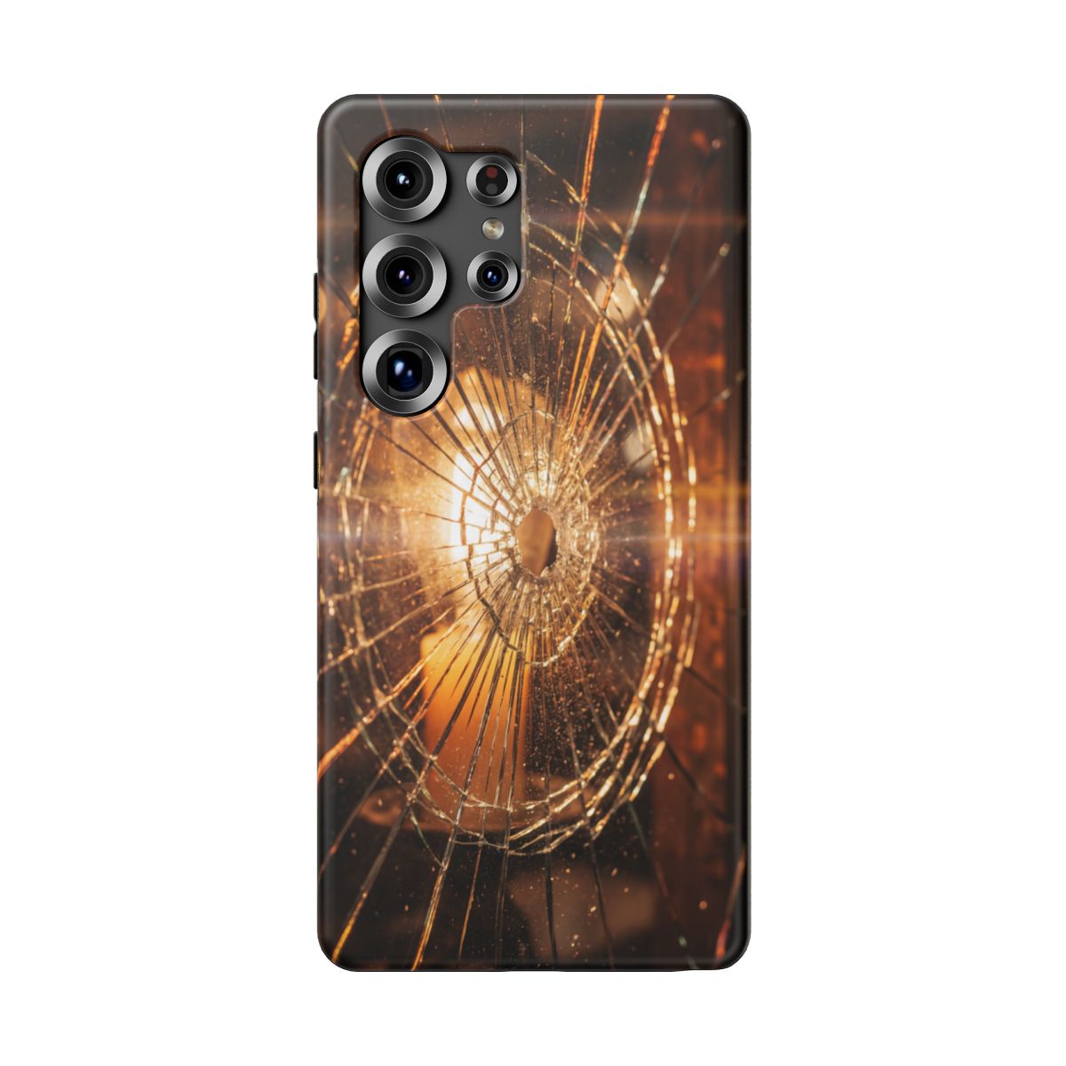 Impact-Resistant Case - Moody Fractured Glass