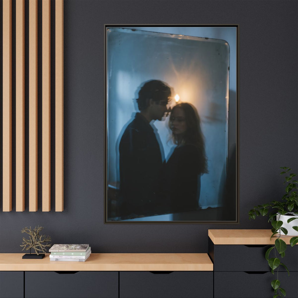Matte Canvas, Framed - Midnight Reflections Matte Canvas......