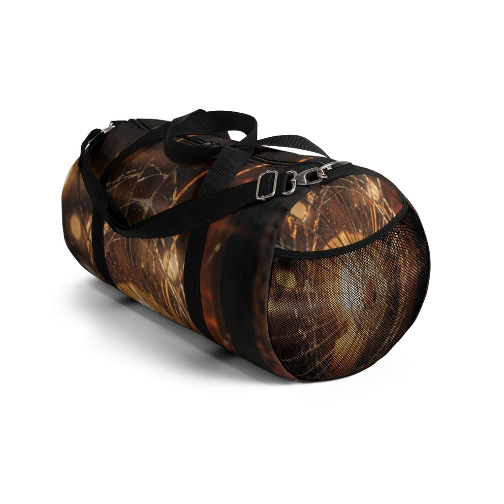 Duffel Bag - Shattered Light Moody Glass Art | Echovira...
