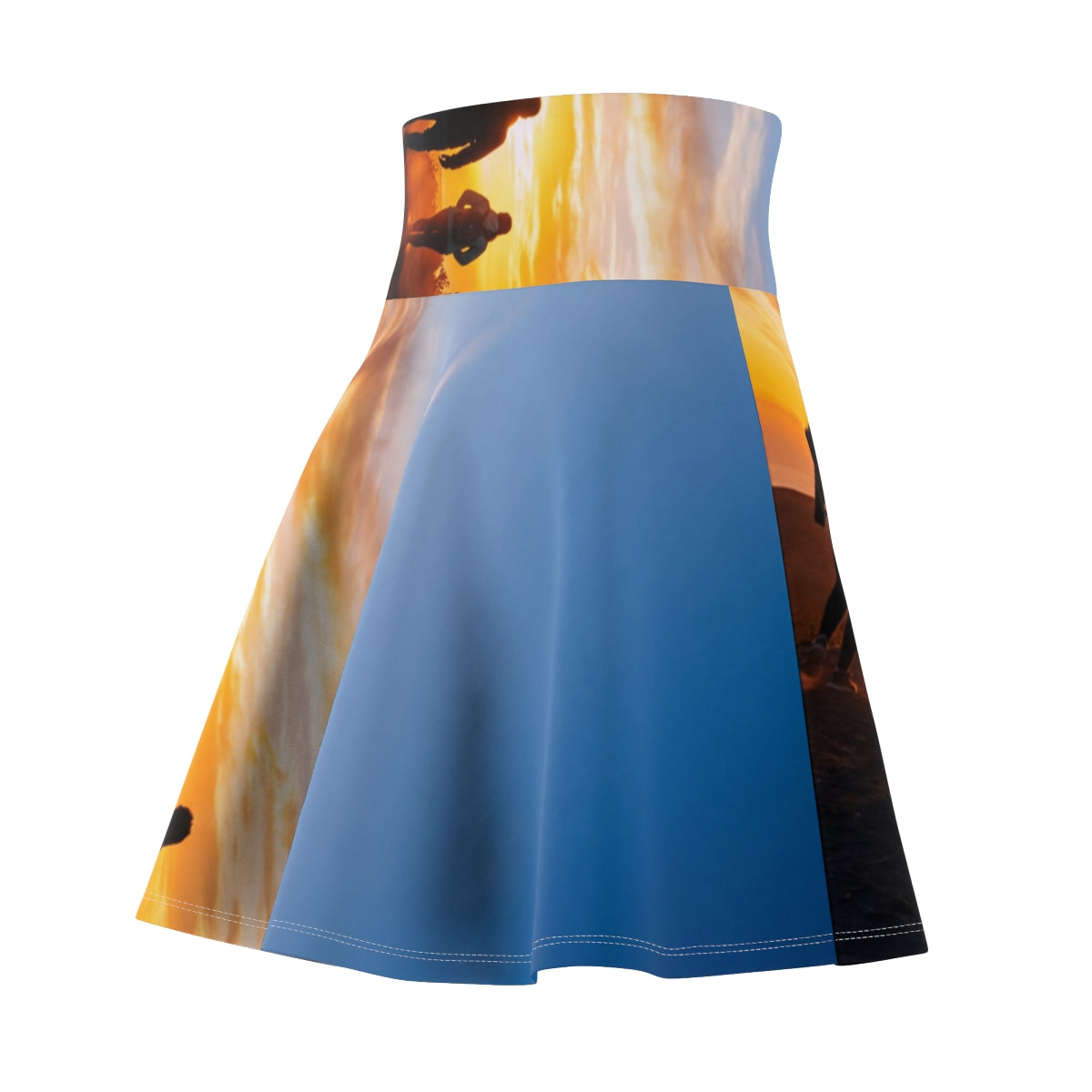Women's Skater Skirt - Sunset Ridge | Echovira Gallery