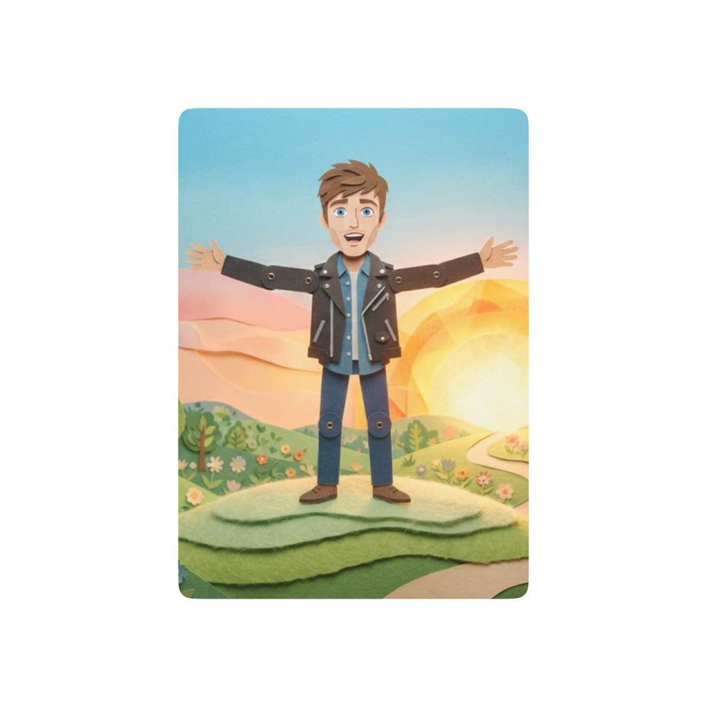 Playing Cards - Sunny Meadow Poker Deck | Echovira Gallery