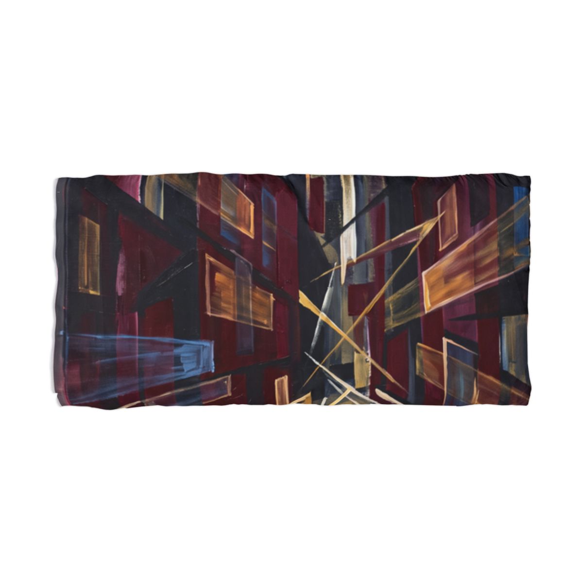 Microfiber Pillowcase - Urban Horizon | Echovira Gallery