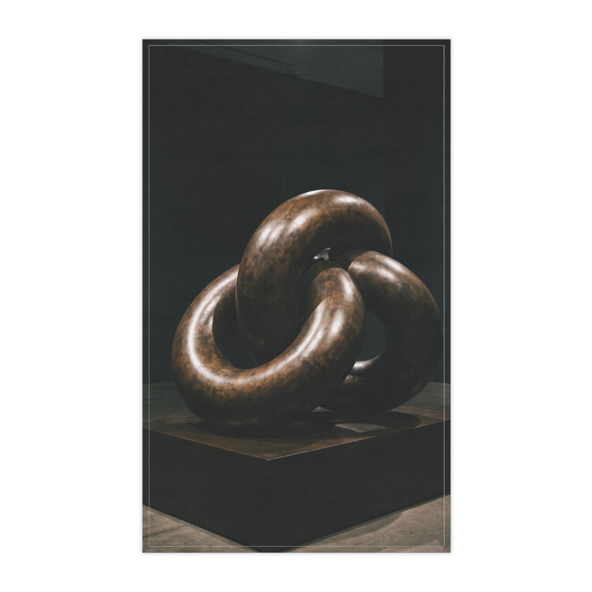 Tea Towels - Bronze Infinity Pair | Echovira Gallery