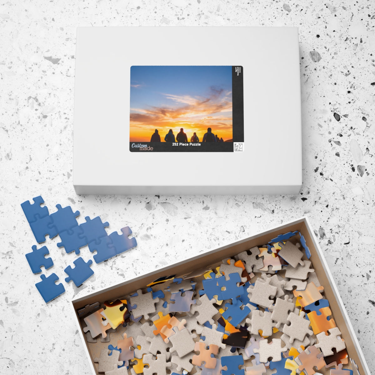 Puzzle - Golden Hiker Dawn