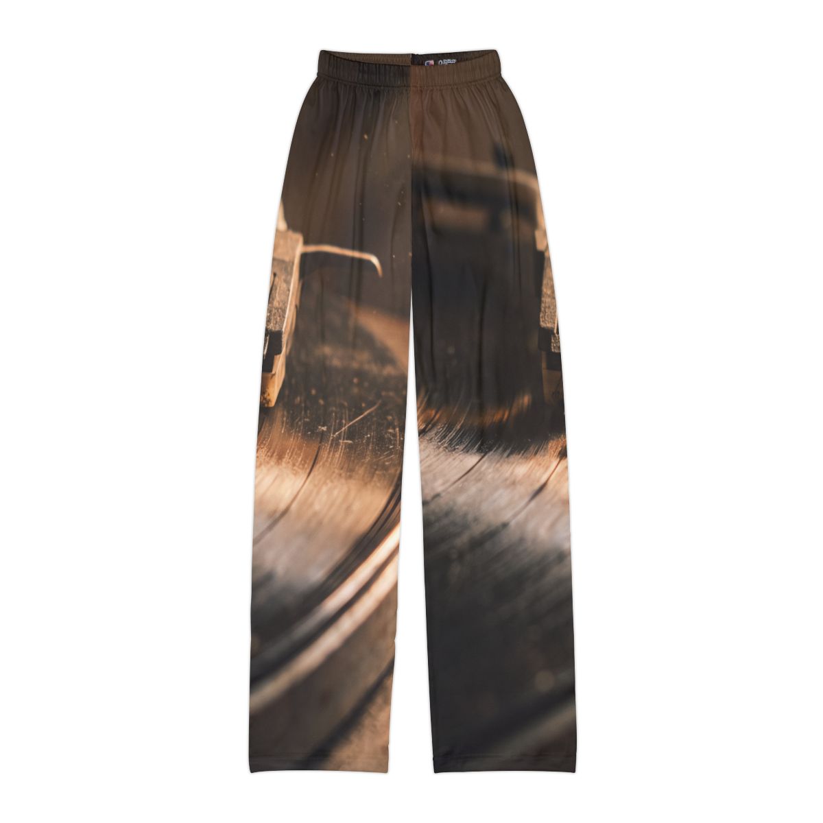 Kids Lounge Pants with Vintage Vinyl Turntable