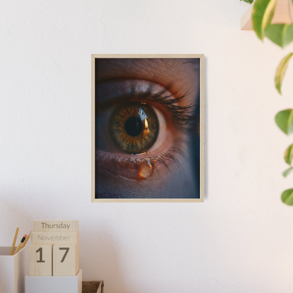 Posters with Wooden Frame - Eye Art