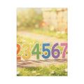 Toddler Blanket - Sunny Counting Meadow | Echovira Gallery