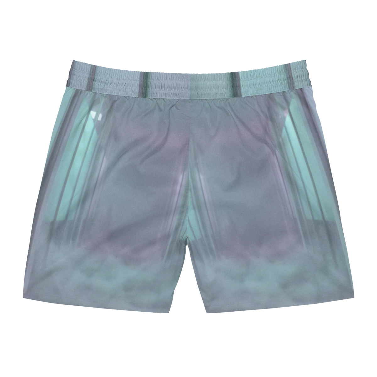 Men's Mid-Length Swim Shorts - Liminal Corridor Fog Art... |...