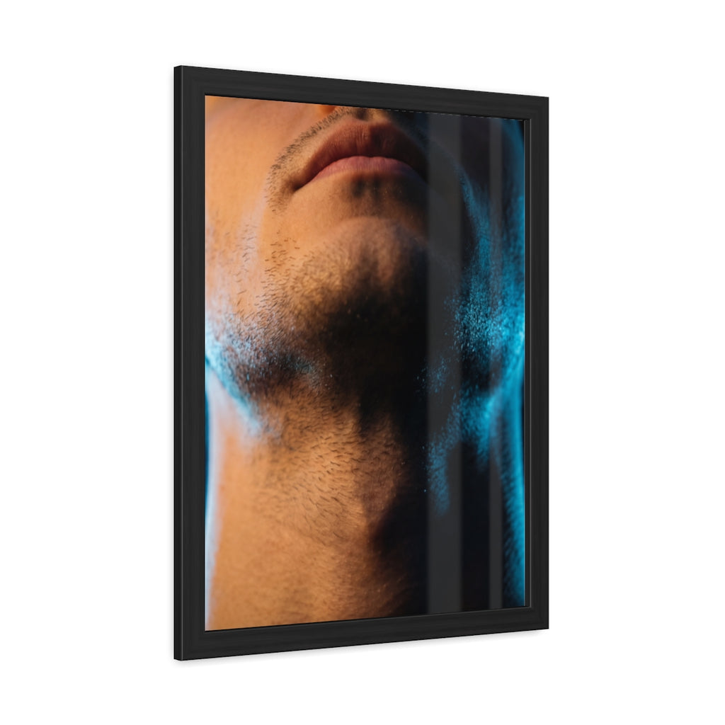 Framed Poster - Cinematic Urban Wall — Portrait