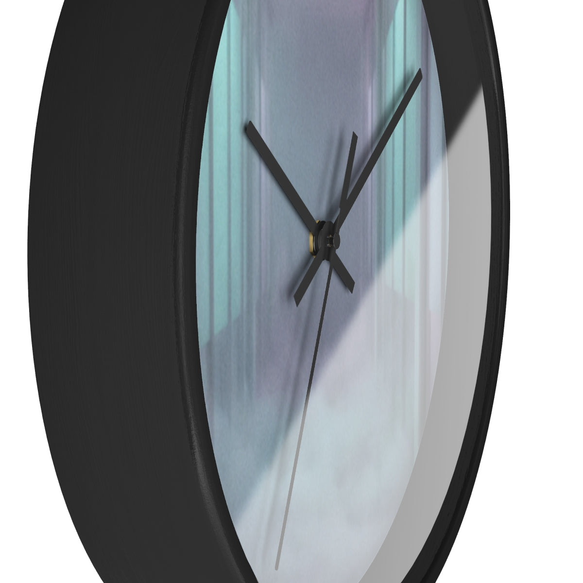 Wall Clock - Liminal Corridor Fog Art Print | Echovira...