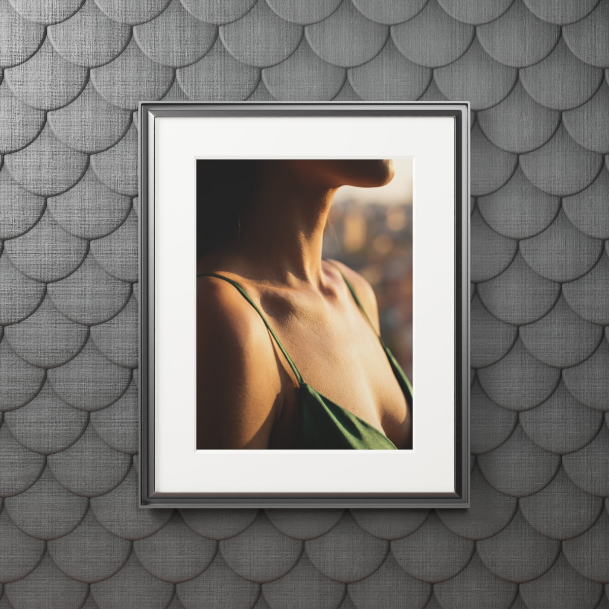 Fine Art Print - Cinematic Emerald Portrait