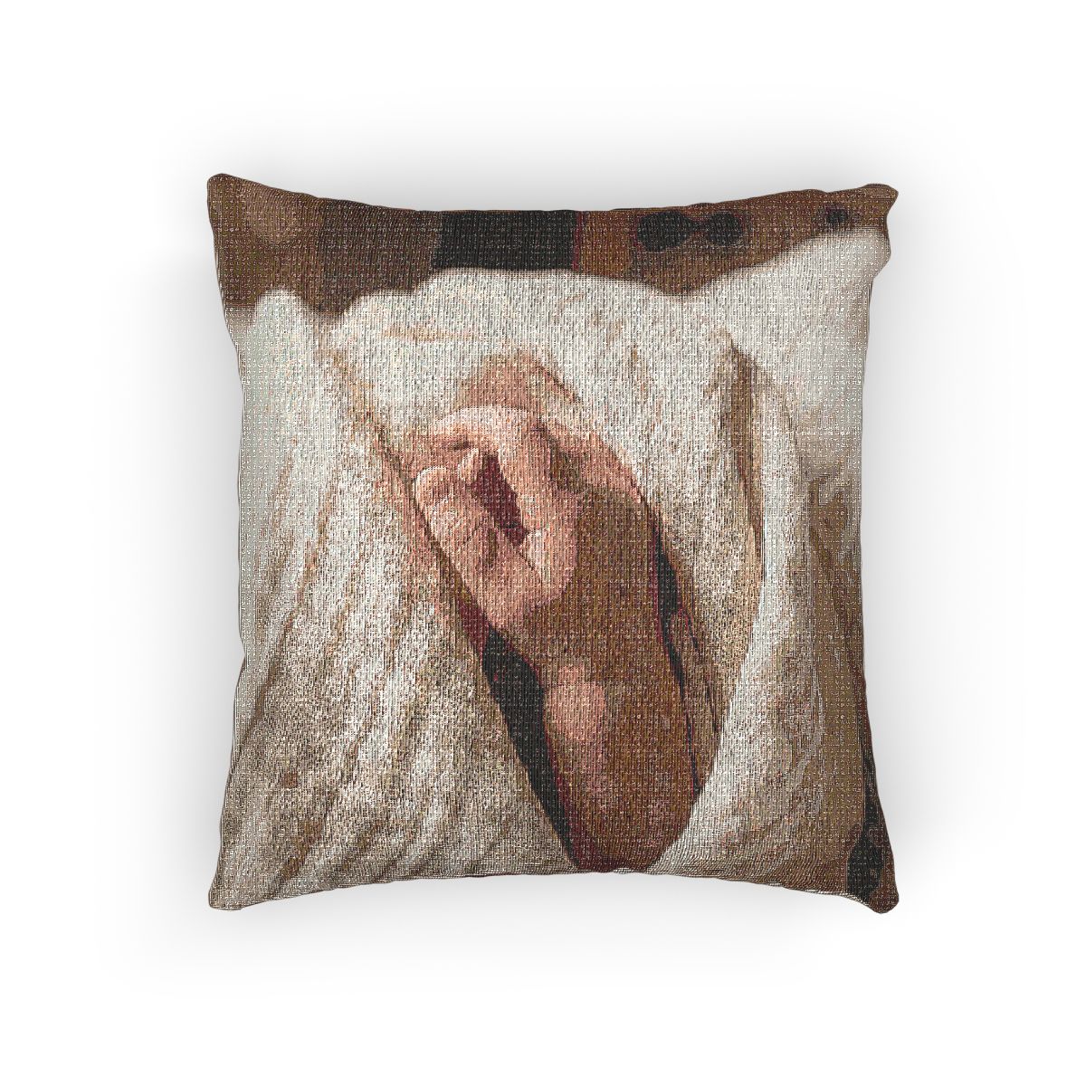 Woven Pillow - Soft Texture Neutral