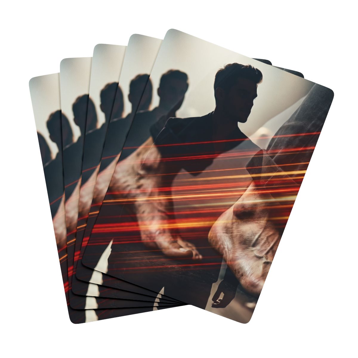 Playing Cards - Cyber Kinetic Speed Deck | Echovira Gallery