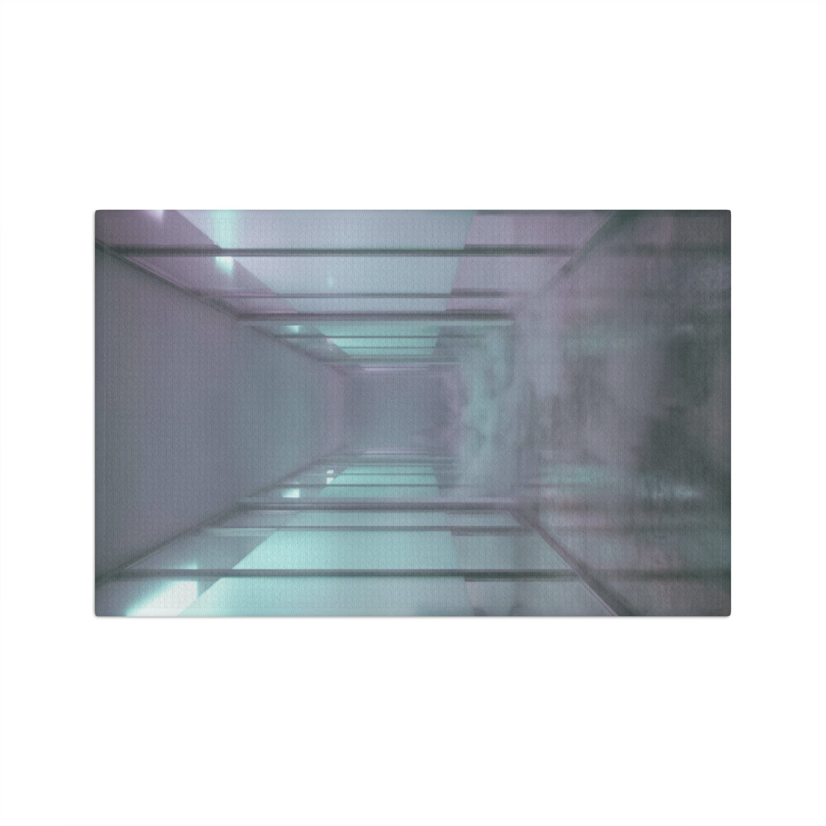 Microfiber Tea Towel - Liminal Corridor | Echovira Gallery