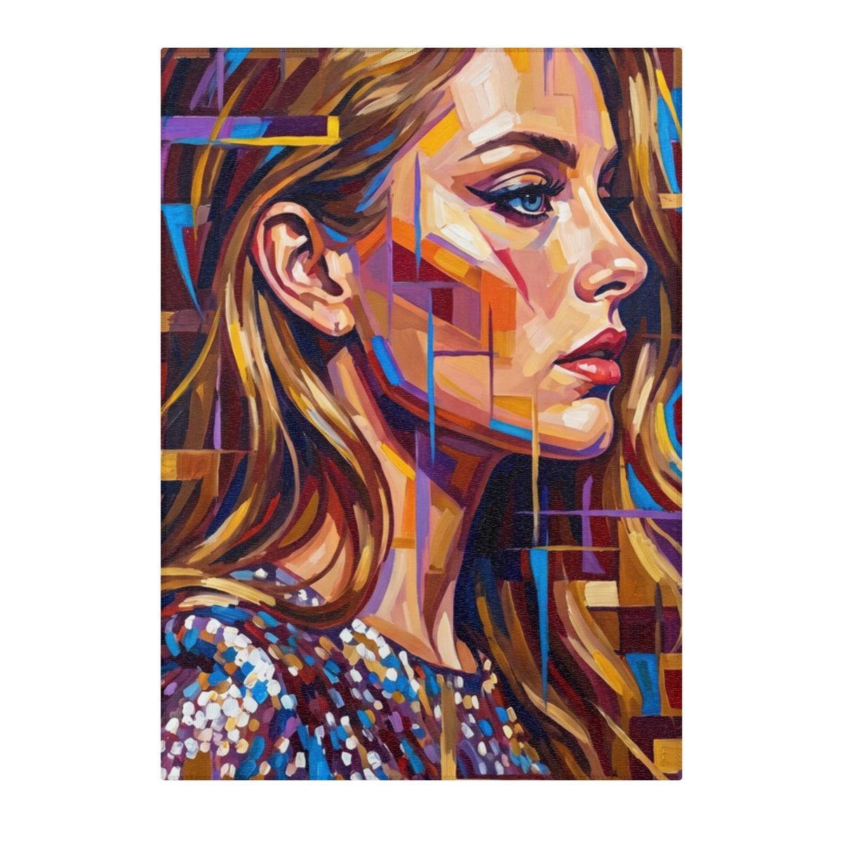 Area Rug - Shattered Elegance | Echovira Gallery