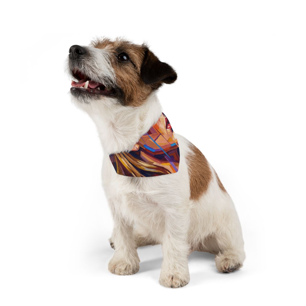 Pet Bandana Collar - Shattered Elegance | Echovira Gallery