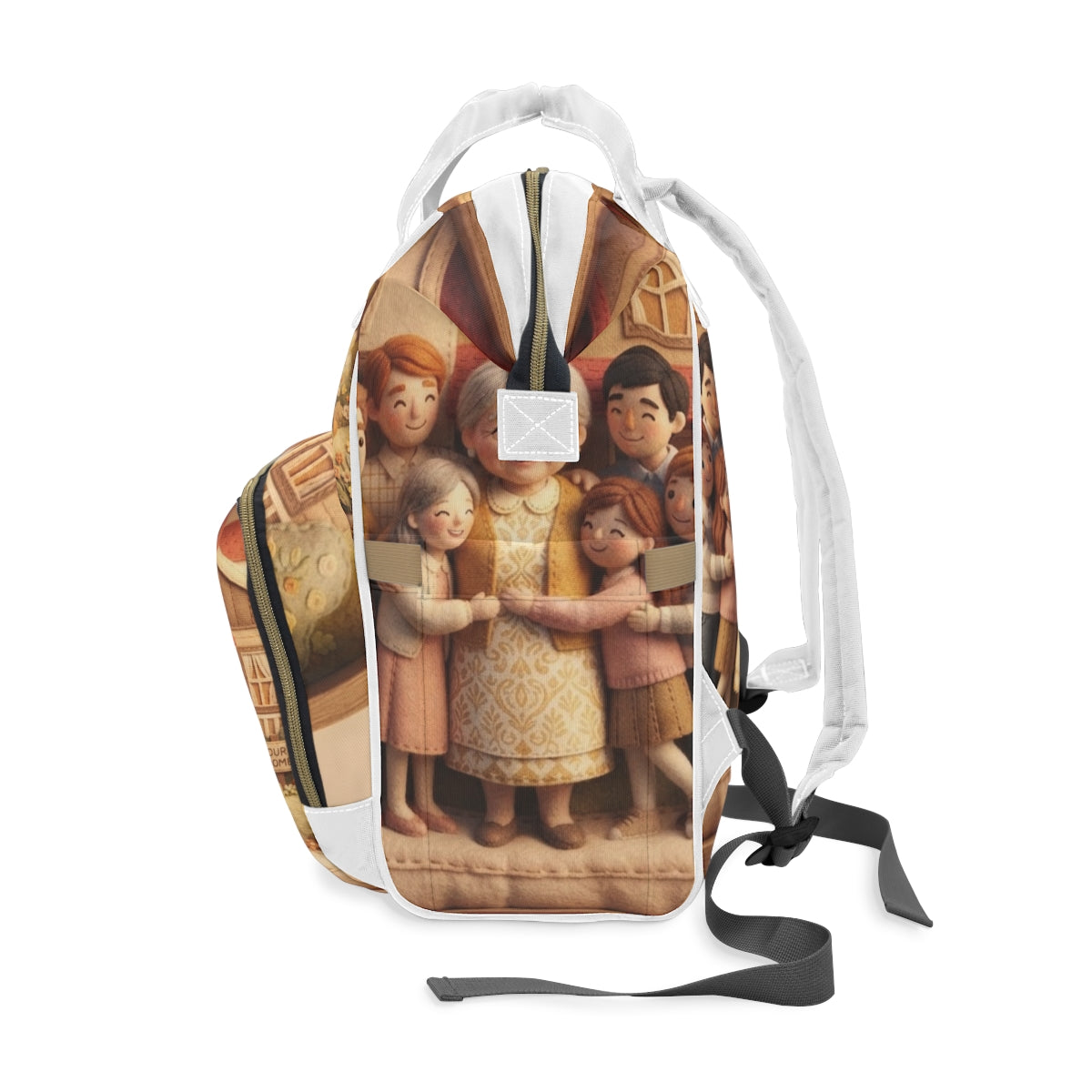 Diaper Backpack - Heart of the Family | Echovira Gallery