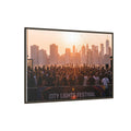 Framed Matte Canvas - City Lights Festival (10×8, 12×9... |...