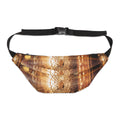 Large Fanny Pack - Shattered Light Wall Art - Warm Amber......