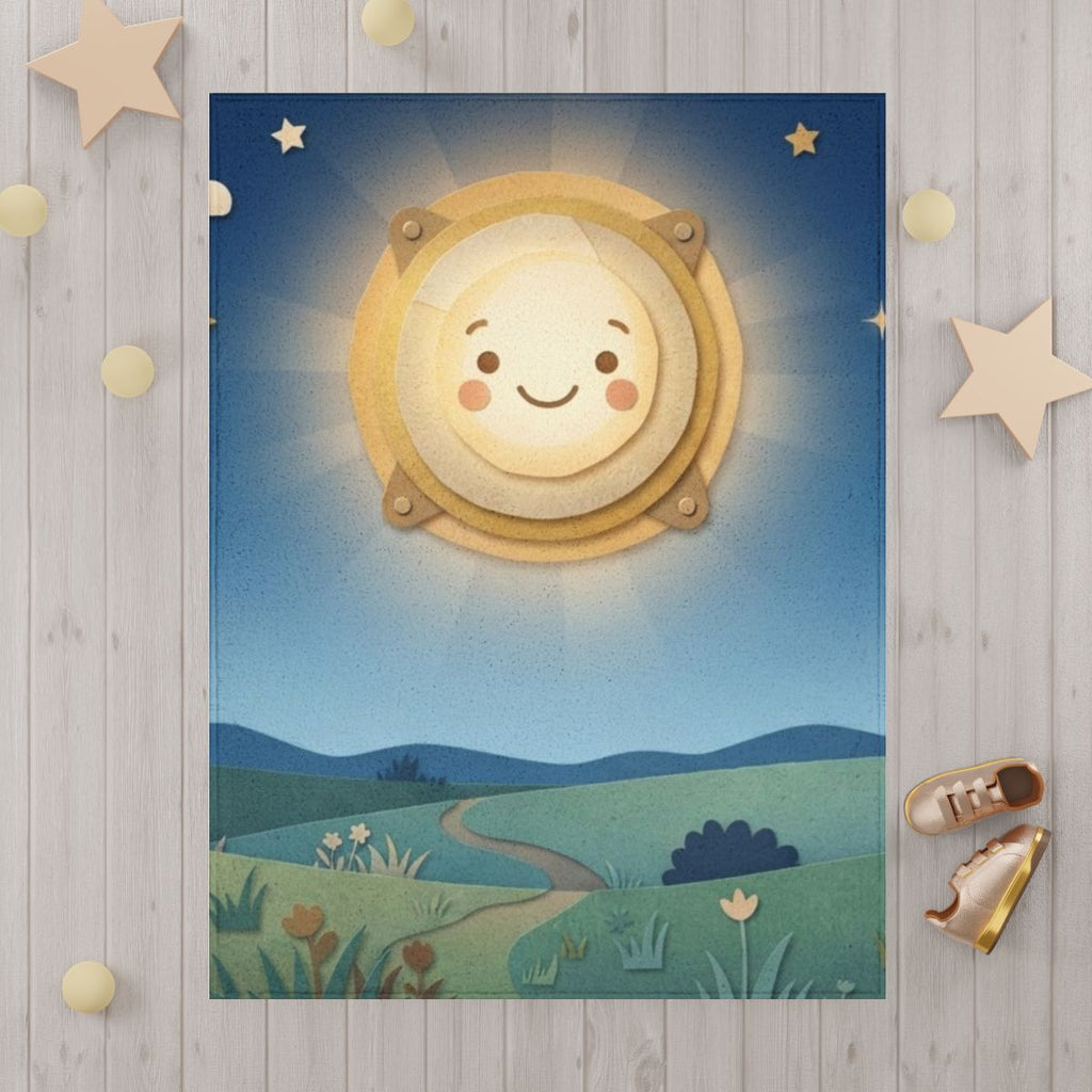 Toddler Blanket - Sunbeam Meadow Slumber | Echovira Gallery