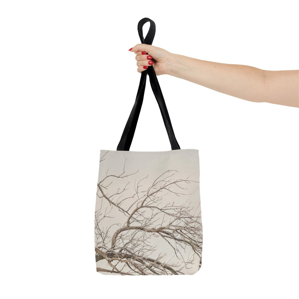 Tote Bag - Winter Branch Solitude Landscape | Echovira...