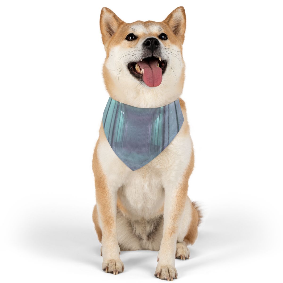 Pet Bandana Collar - Liminal Corridor Fog Art Print |...