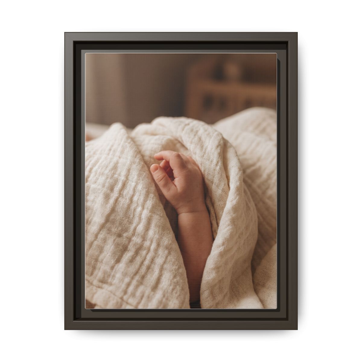 Framed Matte Canvas - Neutral Nursery