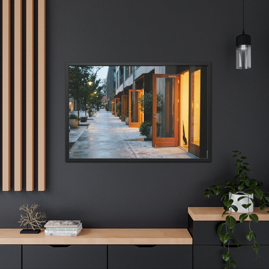 Framed Posters - Twilight Promenade Evening (10×8, 12×8... |...