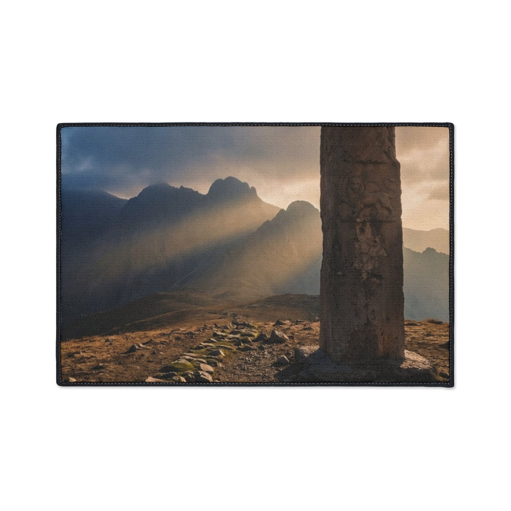 Heavy Duty Floor Mat - Ancient Sentinel | Echovira Gallery