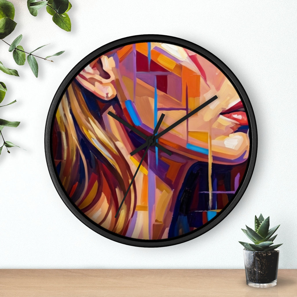 Wall Clock - Shattered Elegance | Echovira Gallery