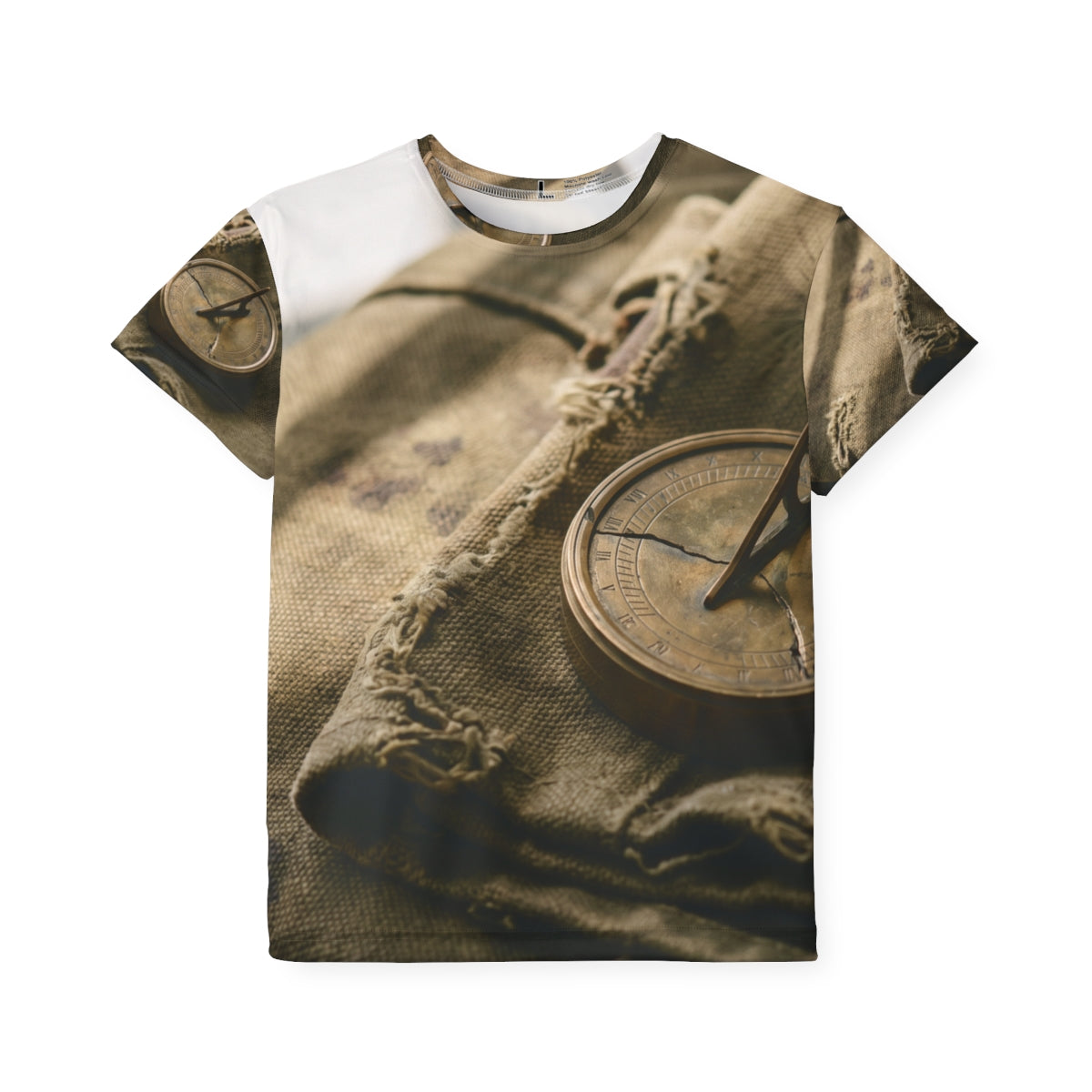 Kids Sports Jersey with Antique Brass Sundial