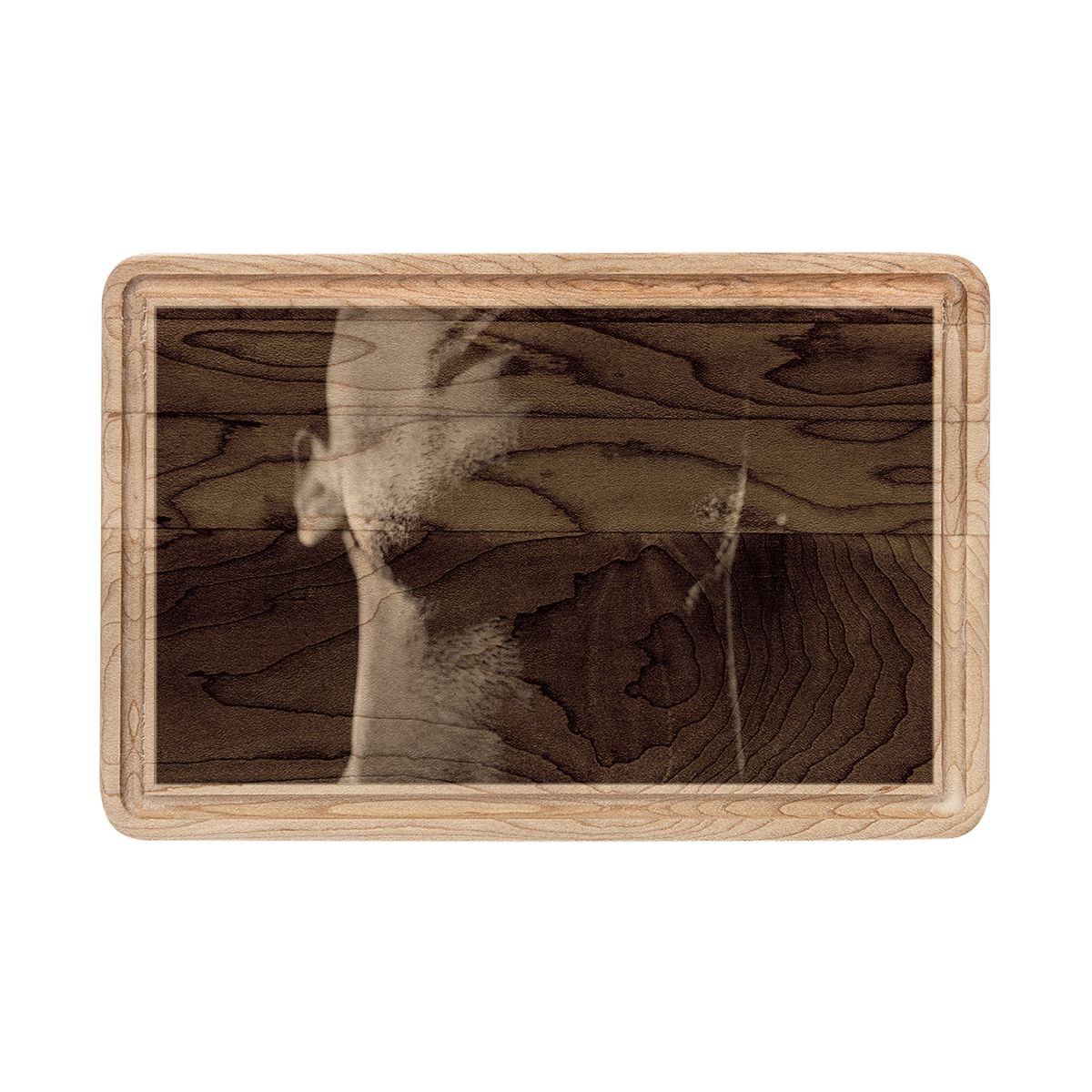 Wooden Cutting Board - Neon Vibe