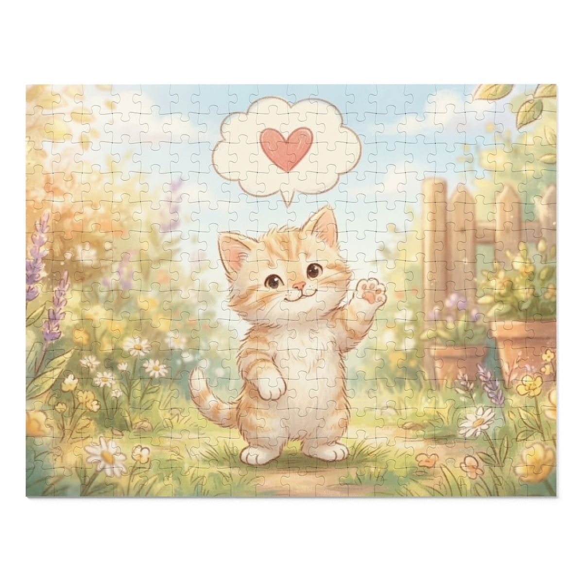 Jigsaw Puzzle with Tin - Meadow Kitten Pastime (30, 110... |...