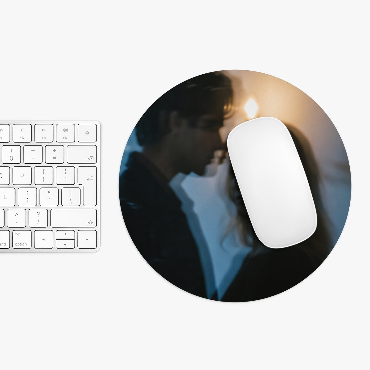 Midnight Reflections Mouse Pad - Cozy Workspace Accent |...