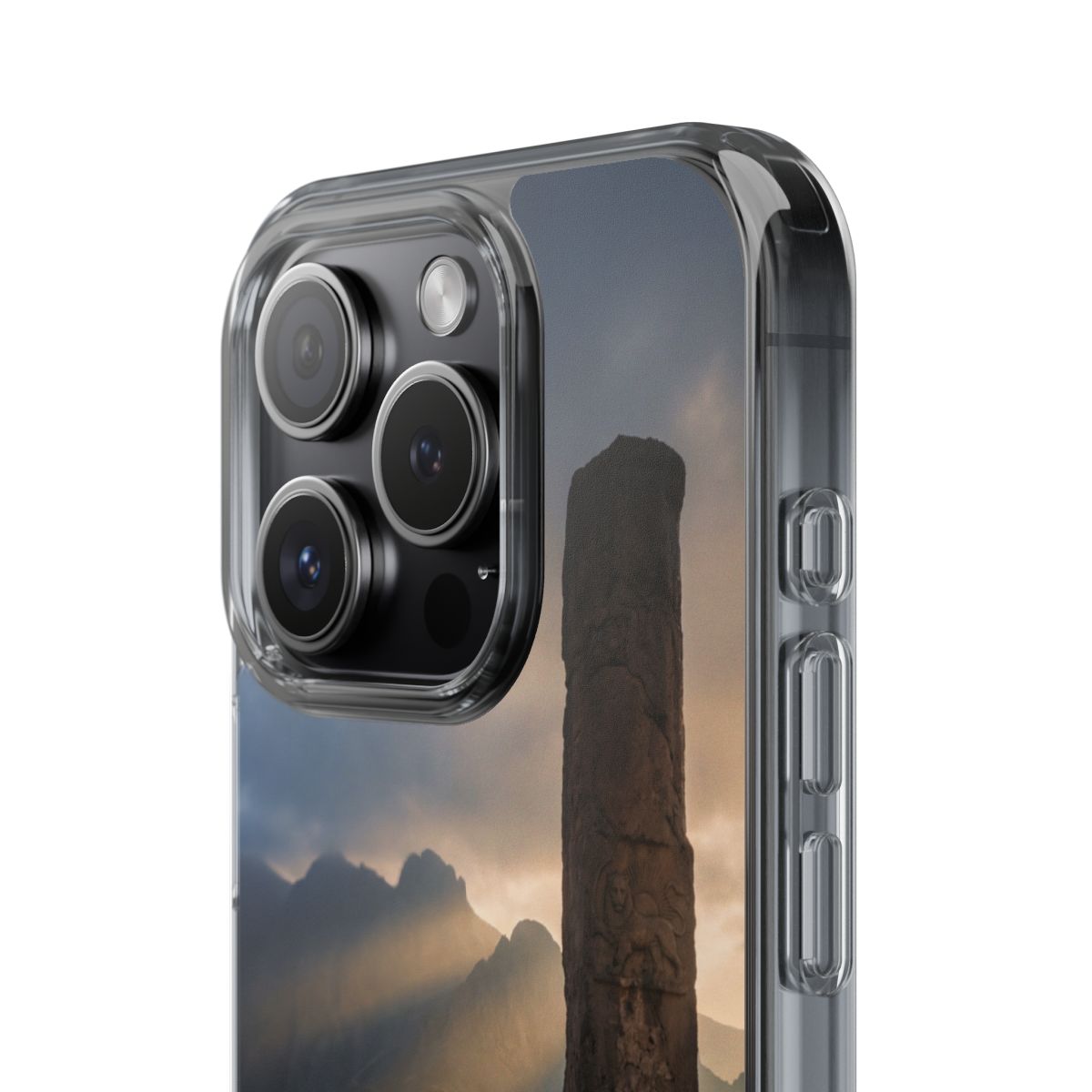 Clear Impact-Resistant Cases - Clear Case - Mystic Mountain...