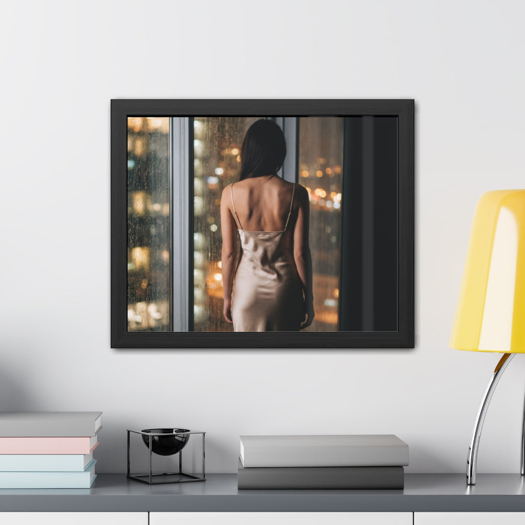 Framed Posters - Urban Solitude — Landscape