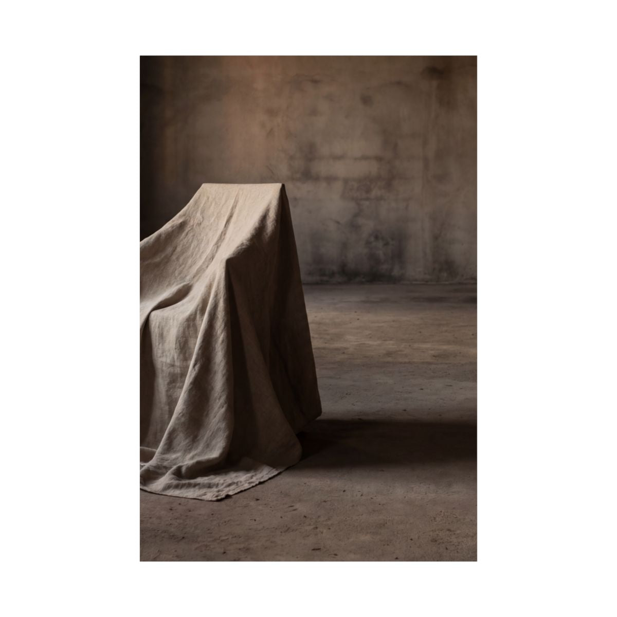 Matte Vertical Posters - Draped Silence Still Life Art... |...