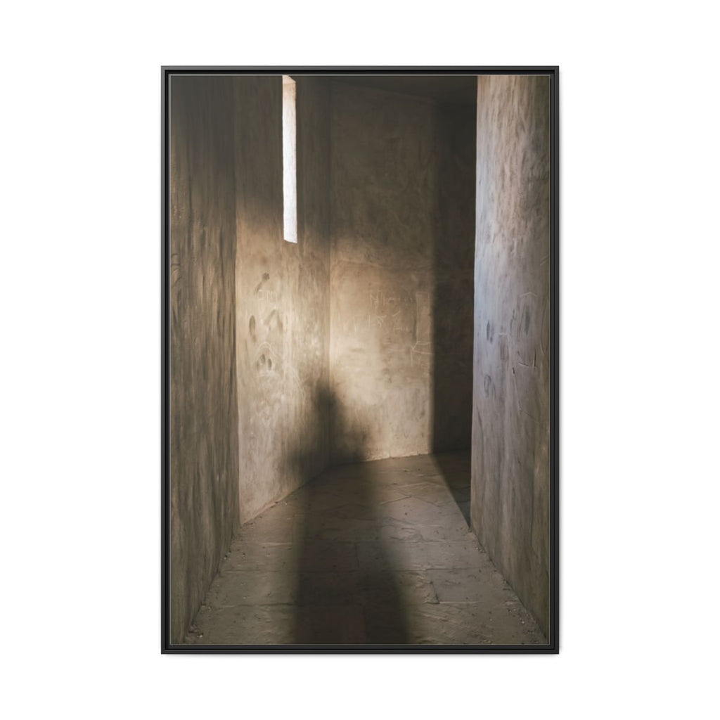 Matte Canvas, Framed - Shadows of the Citadel moody... |...